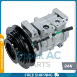 A/C Compressor fits Hino Ranger Truck / Hitachi 470 - 24V