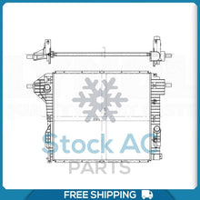 Load image into Gallery viewer, NEW Radiator for Ford F-250 Super Duty, F-350, F-350 Super Duty, F-450 Sup... QL - Qualy Air