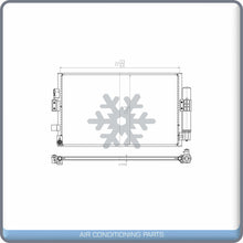 Cargar imagen en el visor de la galería, A/C Condenser for Ford Focus QL - Qualy Air
