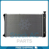 Radiador para Chevrolet C1500, C2500, K1500, K2500 / GMC C1500, C2500,... QOA