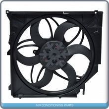 Cargar imagen en el visor de la galería, New A/C Radiator-Condenser Fan for BMW X3 2004 to 2010 - OE# 17113452509 UQ - Qualy Air