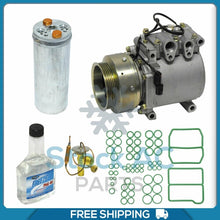 Cargar imagen en el visor de la galería, NEW A/C Compressor w/ Repair KIT fits Mitsubishi Mirage 1994 to 1997 - Qualy Air