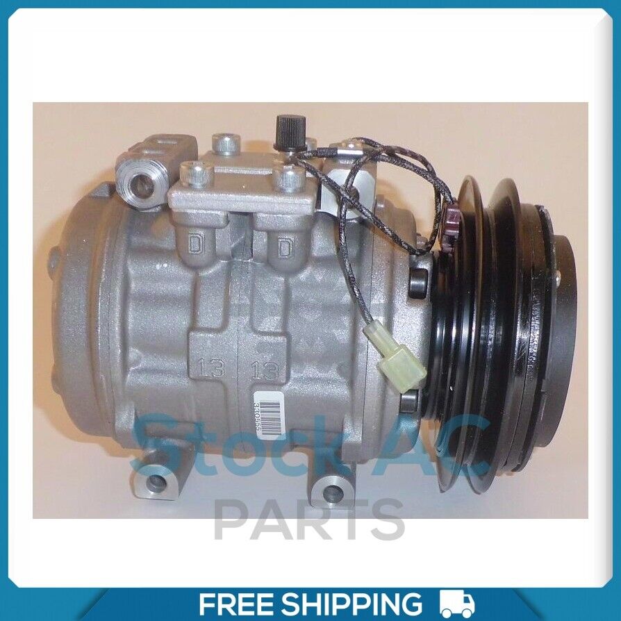 A/C Compressor OEM Denso 10P13C for Dodge Colt / Mitsubishi Mirage / Toyot... QR - Qualy Air