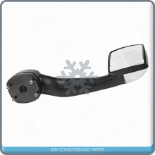Load image into Gallery viewer, Chrome Hood Mirror Driver Left Side fit Kenworth T680 Peterbilt 2010+ 579 587 QL - Qualy Air