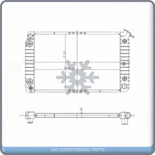 Cargar imagen en el visor de la galería, Radiator for Pontiac Bonneville / Buick Park Avenue / Oldsmobile 88, 98 QL - Qualy Air