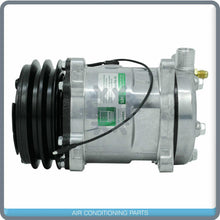 Load image into Gallery viewer, NEW AC COMPRESSOR WITH YORK TO SANDEN MOUNT AND UNIVERSAL RECIEVER - Qualy Air