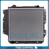 Radiador NUEVO para Jeep Wrangler 2.5/4.0L - 1987 a 1995 - QOA