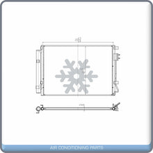 Load image into Gallery viewer, A/C Condenser for Accent, Veloster / Rio QL - Qualy Air