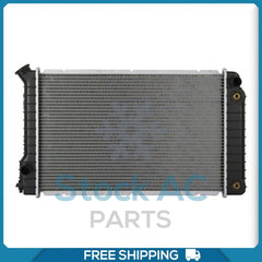 Radiador NUEVO para Chevrolet LLV, S10 1982 a 1995 / GMC S15, Sonoma 1982 a 1993 