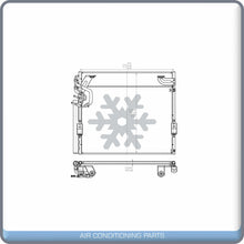 Cargar imagen en el visor de la galería, A/C Condenser for Toyota Tundra, Sequoia QL - Qualy Air