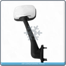 Cargar imagen en el visor de la galería, Chrome Hood Mirror Driver Left Side Assembly fit 2008-2016 Freightliner Cascadia - Qualy Air