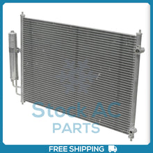 Cargar imagen en el visor de la galería, New A/C Condenser + Drier for Nissan Rogue 2008 to 2013, Rogue Select - Qualy Air