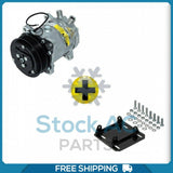 New A/C Compressor + Bracket fits Sanden SD508 & H14 Premium Line