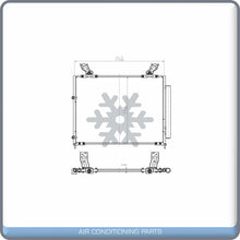 Cargar imagen en el visor de la galería, A/C Condenser for Honda Pilot / Acura MDX QL - Qualy Air