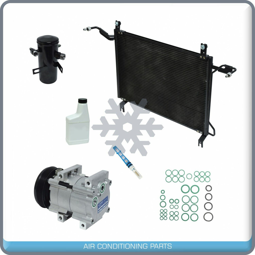 New A/C Kit for Ford F-150, F-250, F-350 QU - Qualy Air