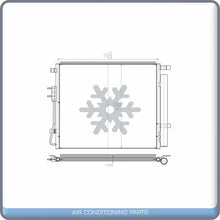 Load image into Gallery viewer, A/C Condenser for Santa Fe Sport / Sorento QL - Qualy Air