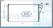 Cargar imagen en el visor de la galería, New A/C Condenser for Hyundai Azera, Sonata - 2011-2014 / Kia Optima - 2012-2013 - Qualy Air