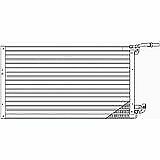 A/C Condenser for Buick Skylark / Chevrolet Beretta, Corsica / Oldsmobile ... QR