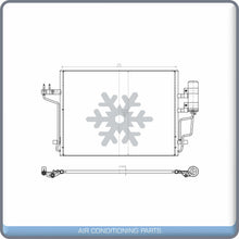 Cargar imagen en el visor de la galería, A/C Condenser for Ford Escape QL - Qualy Air