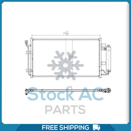 A/C Condenser for Leaf QL - Qualy Air