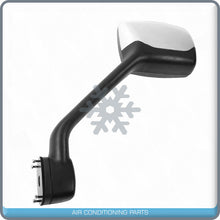 Load image into Gallery viewer, Chrome Hood Mirror Driver Left Side fit Kenworth T680 Peterbilt 2010+ 579 587 QL - Qualy Air