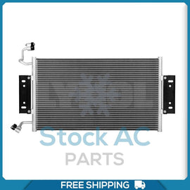 A/C Condenser for Pontiac Grand Am / Oldsmobile Alero / Chevrolet Malibu QL - Qualy Air