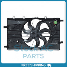 Cargar imagen en el visor de la galería, A/C Radiator-Condenser Fan for Chevrolet Cruze QU - Qualy Air