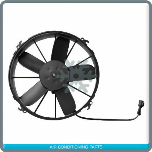 New OEM High Performance Cooling Fan Assembly 11" 12V - OE# VA01-LL-36S (Pusher) - Qualy Air