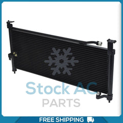 New A/C Condenser for Honda Civic, CRX - 1988 to 1991 - OE# 80110SH3A1A