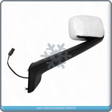 Cargar imagen en el visor de la galería, Chrome Hood Mirror Driver Left Side Assembly fit 2018-2022 Freightliner Cascadia - Qualy Air