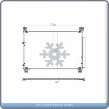 Load image into Gallery viewer, A/C Condenser for Lexus RX350, RX350L - 2016 2017 2018 2019 2020 2021 QL - Qualy Air