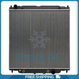 Radiador para Ford Excursion, F-250, F-350, F-450 Super Duty, F-550 Su... QOA
