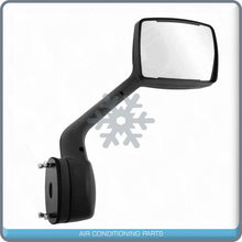 Cargar imagen en el visor de la galería, Black Hood Mirror Passenger Right Side fit Kenworth T680 Peterbilt 10+ 579 587 R - Qualy Air