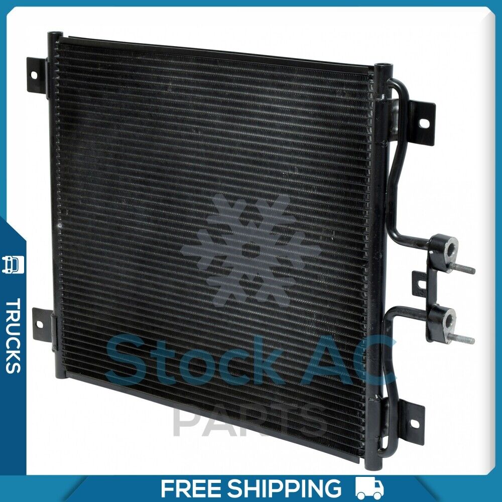 A/C Condenser for Ford F650, F750 / International 4100, 4200, 4200LP, 4300... QR - Qualy Air