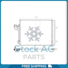 Load image into Gallery viewer, A/C Condenser for Ford Focus, Transit Connect QL - Qualy Air