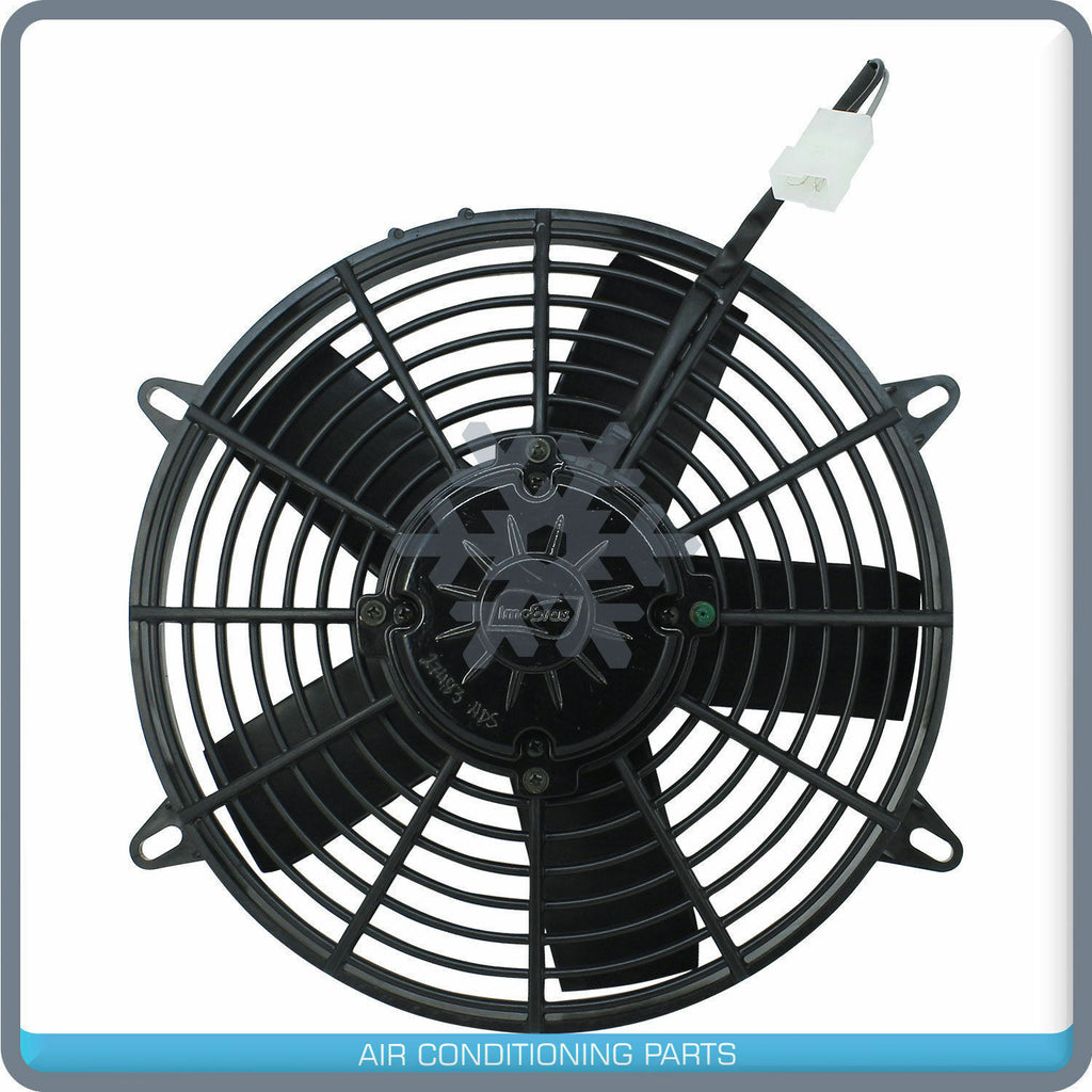 New OEM A/C Condenser Fan Assembly 11" 24V - OE# VA01-LL-36S (Pusher) - Qualy Air
