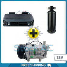Load image into Gallery viewer, NEW A/C KIT UNIVERSAL UNDER DASH COMPRESSOR KIT AIR CONDITIONER 12V - Qualy Air