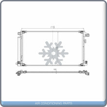 Cargar imagen en el visor de la galería, A/C Condenser for Toyota Prius QL - Qualy Air