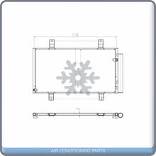 Cargar imagen en el visor de la galería, A/C Condenser for Mazda RX-8 QL - Qualy Air