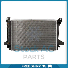 NEW Radiator for Ford Bronco, F-150, F-250, F-350 5.0L/5.8L - 1985 to 1996