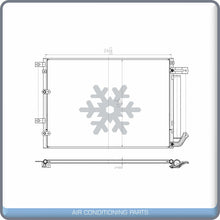 Cargar imagen en el visor de la galería, A/C Condenser for Chrysler 200 QL - Qualy Air