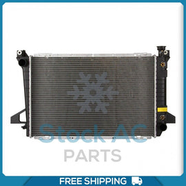 NEW Radiator for Ford F-150, F-250, F-350 1985 to 97 / Ford Bronco 1985 to 92 - Qualy Air