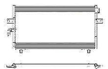 Cargar imagen en el visor de la galería, A/C Condenser for Infiniti I30 / Maxima QR - Qualy Air