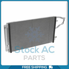 Cargar imagen en el visor de la galería, New A/C Condenser for Hyundai Azera, Sonata - 2011-2014 / Kia Optima - 2012-2013 - Qualy Air
