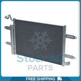New A/C Condenser for Volkswagen Golf, Saveiro 2008 to 2013