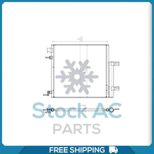 Load image into Gallery viewer, A/C Condenser for Chevrolet Spark QL - Qualy Air