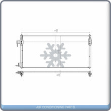 Load image into Gallery viewer, A/C Condenser for Ford Transit Connect QL - Qualy Air