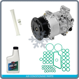 New A/C Compressor Kit fits Toyota Camry 2.4L - 2007 to 2009 / RAV4 2006 to 2008 - Qualy Air