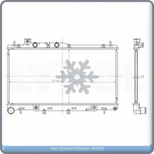 Cargar imagen en el visor de la galería, Radiator for OE# 8013281 SU3010665 QL - Qualy Air