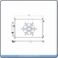 Cargar imagen en el visor de la galería, A/C Condenser for Rogue Select, Rogue QL - Qualy Air